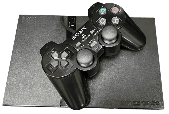 Продать старую игровую приставку Sony PlayStation 2 с джойстиком дорого по всей Беларуси